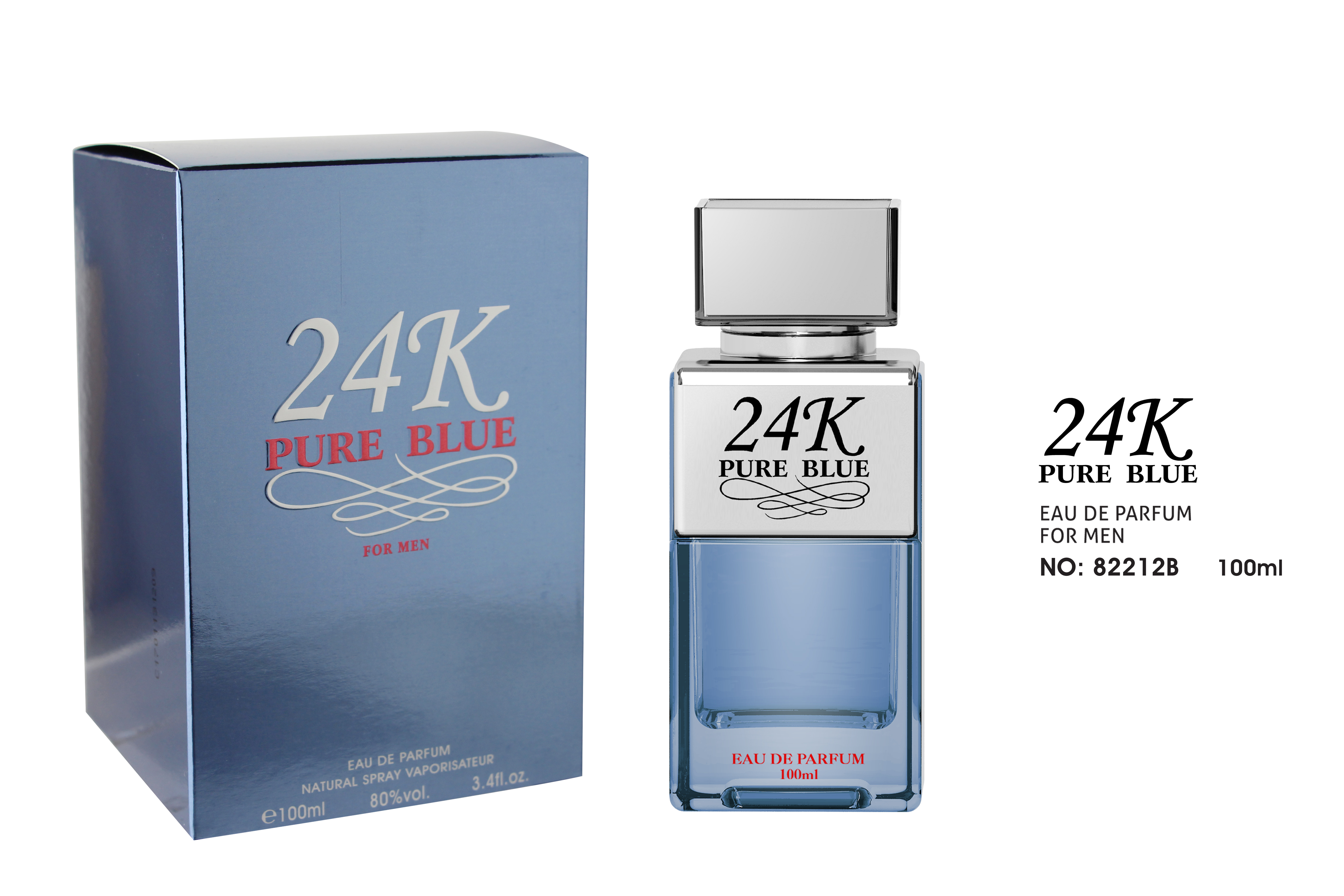 24K Pure Blue luxe herenparfum