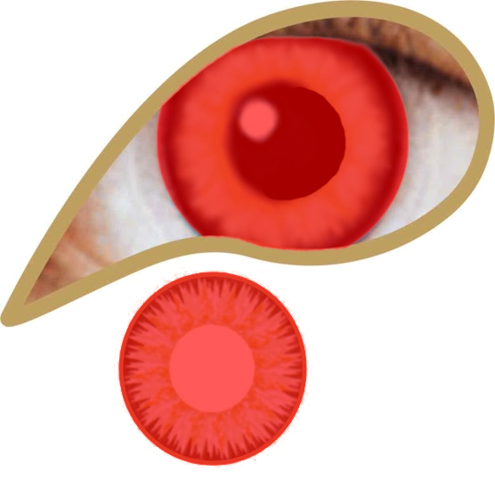 Blind Red ooglenzen voor 12 maanden
