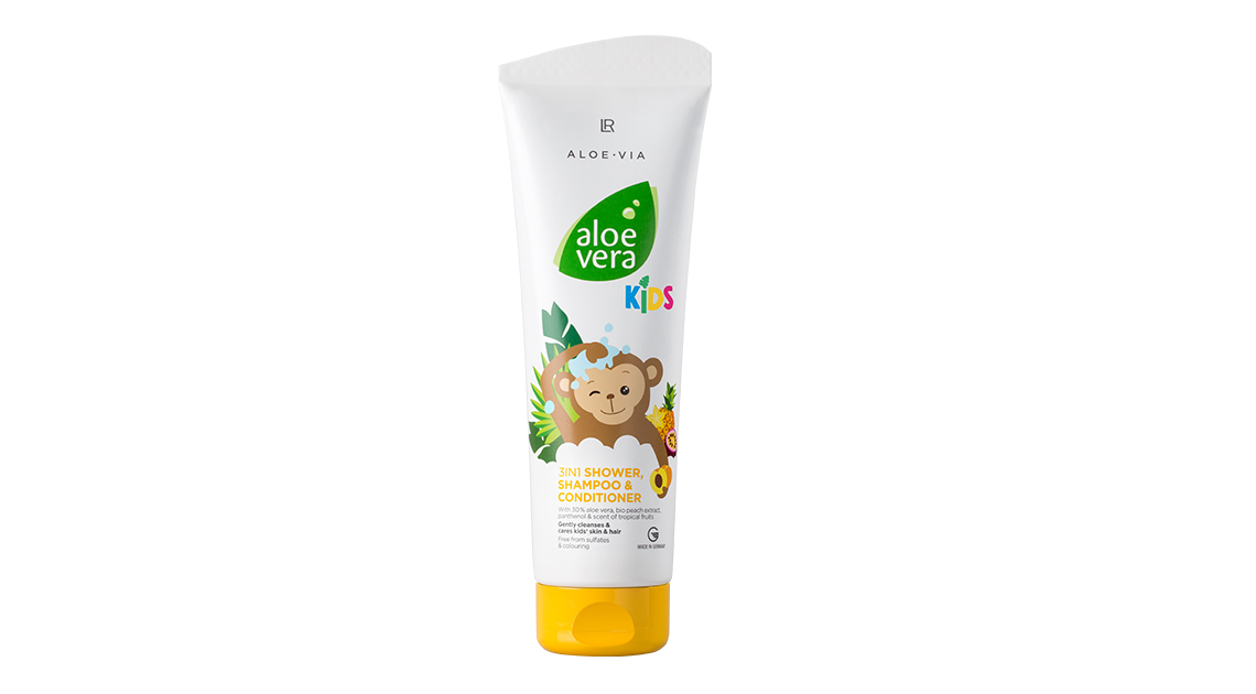 LR Aloe Via Kids 3 in 1 Shower Shampoo en Conditioner