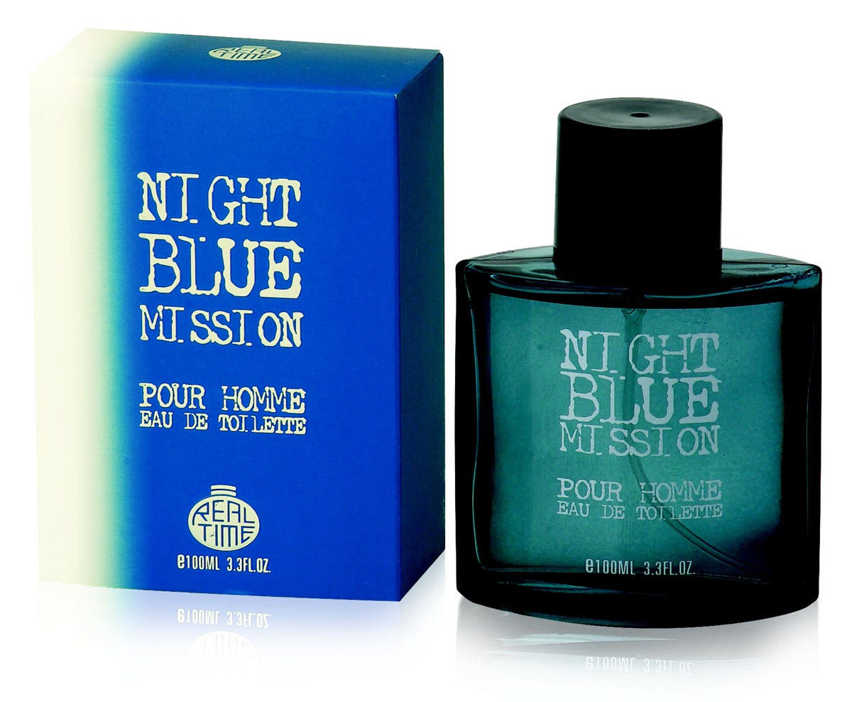 Night Blue Mission herenparfum