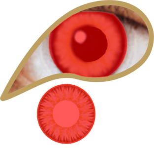 Blind Red ooglenzen voor 12 maanden
