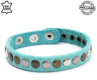 Lederen armband BLLUE