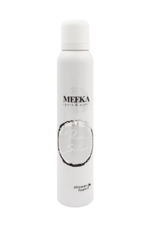 MEEKA Showerfoam Pure Silver